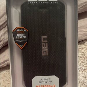 Urban Armor Gear Metropolis Black Phone Case IPHONE 8/7/6s